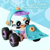 https://www.dagdoom.com.bd/DIY Soft Rubber Building Puzzle Truck Toy Set For Kids
