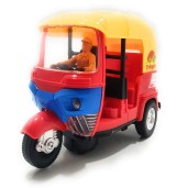 Auto Rickshaw Toy with Light and Sound Wheel Toy
