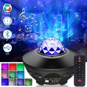 Starry Projector Light with Music Speaker