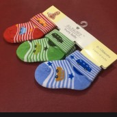https://www.dagdoom.com.bd/Pack of 3 Baby Socks - Cotton - Multicolour for New Born Babies