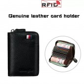https://www.dagdoom.com.bd/Genuine Leather Zipper Card Wallet (12 Card Slots)